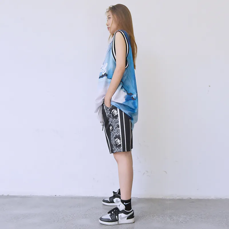 FireMonkey Basketball Shorts Unisex Black-2