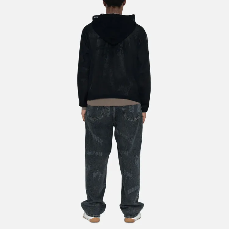 Stussy Cotton Mesh Hoodie-3