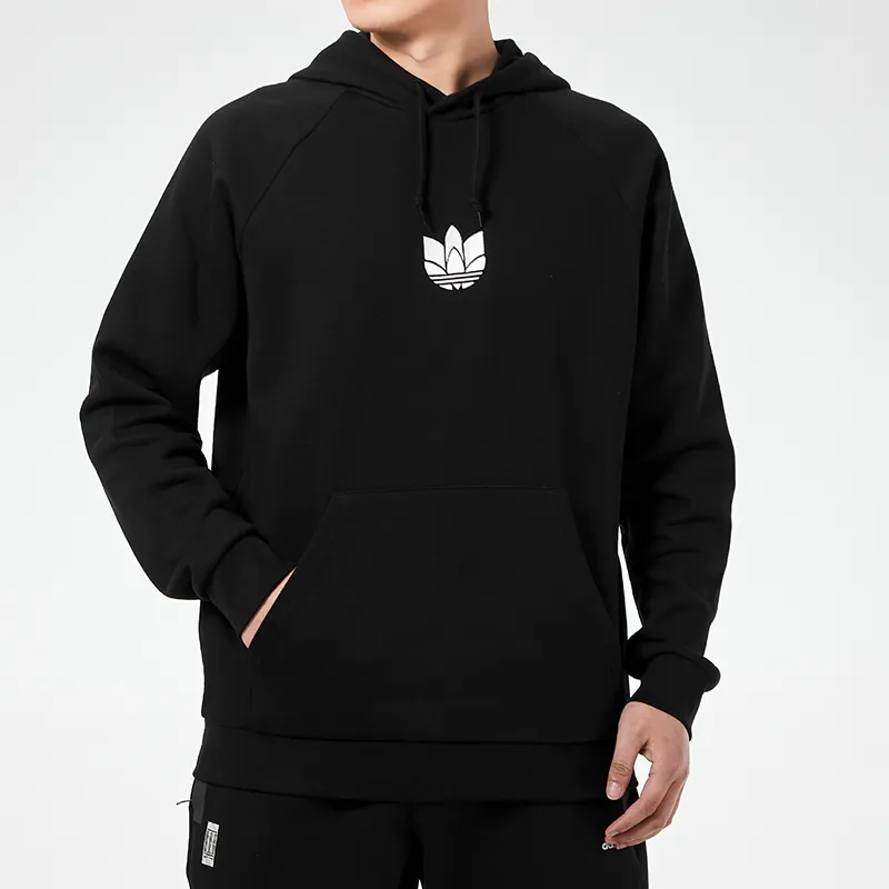 Adidas Originals Trefoil Sweatshirts Men Black-2