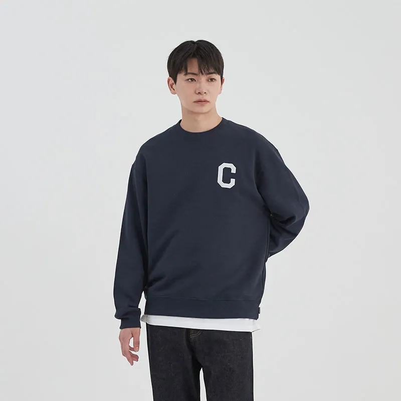 COVERNAT Sweatshirts Unisex Navy Blue-4