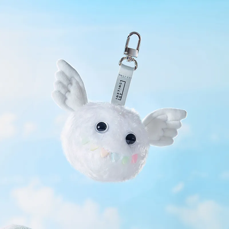 POP MART INSTINCTOY FLUFFY Plush Pendant Blind Box Products Single Blind Box/whole Box 9 Pcs-4