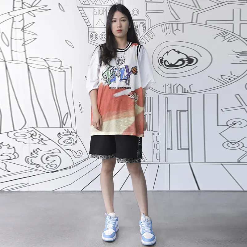 FireMonkey Basketball Jerseys Unisex-2