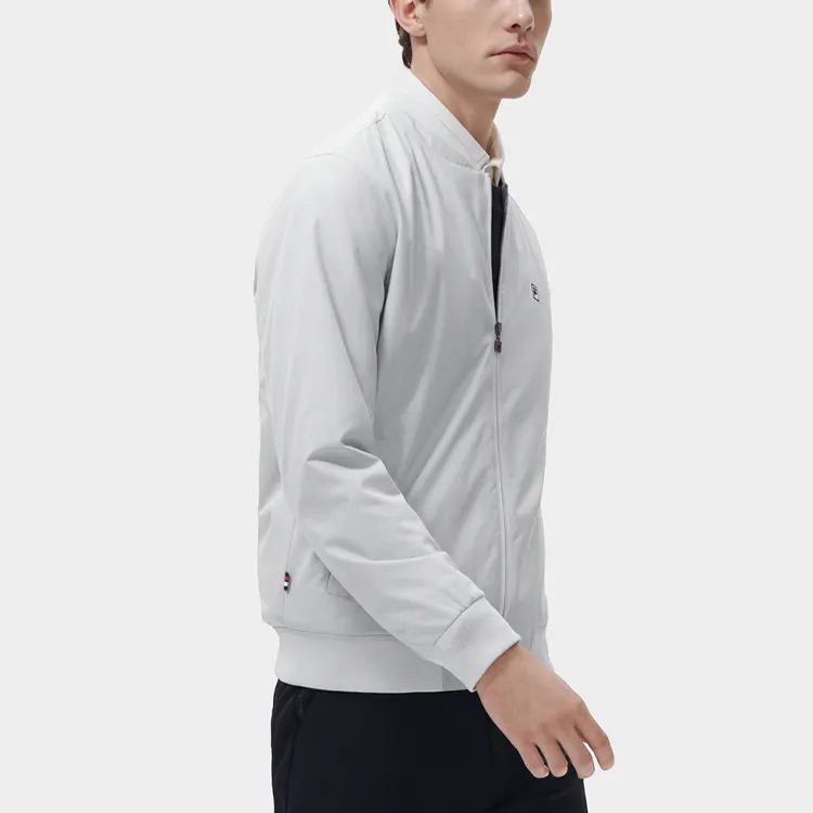FILA Jacket Men's Light Clear Gray-4