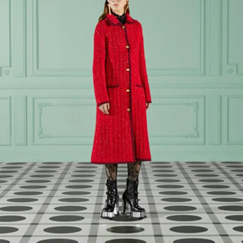 GUCCI Coats Women's Red-3
