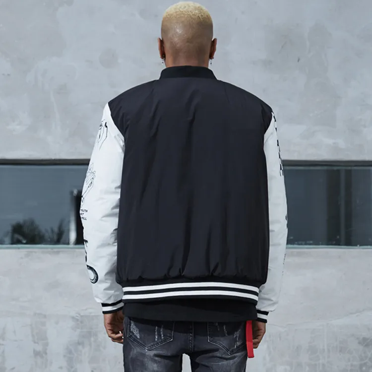Profound Puffer Jackets Unisex Black-3