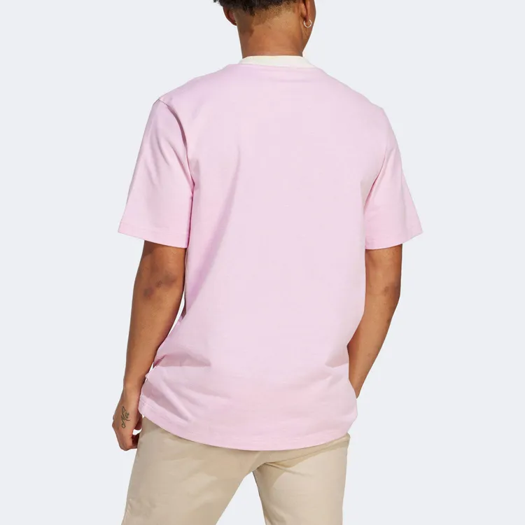 Adidas Originals 70s T Shirt Men's Light Pink Red-1