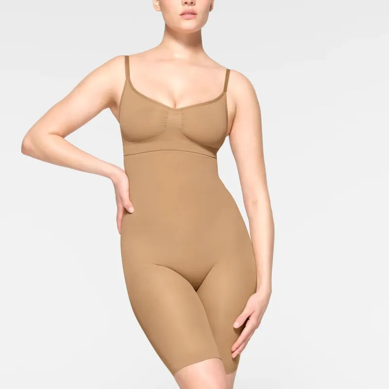 SKIMS SEAMLESS SCULPT Leggings Women's OCHRE/Ochre-1