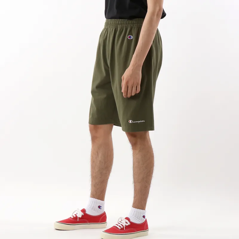 Champion Shorts Japan Version Unisex Olive Green-2