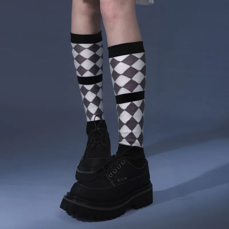 TOOCI Women's Knee high Socks-5