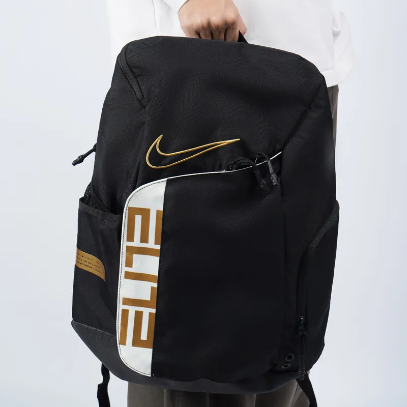 Nike Elite Pro Basketball Backpacks Black-4