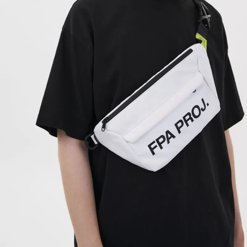 FPA Polyester Fanny Pack Regular Unisex Black/White-9