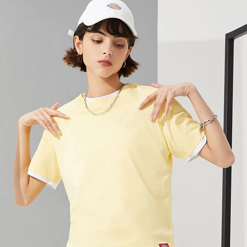 Dickies T Shirt Unisex Light Burnt Yellow-5