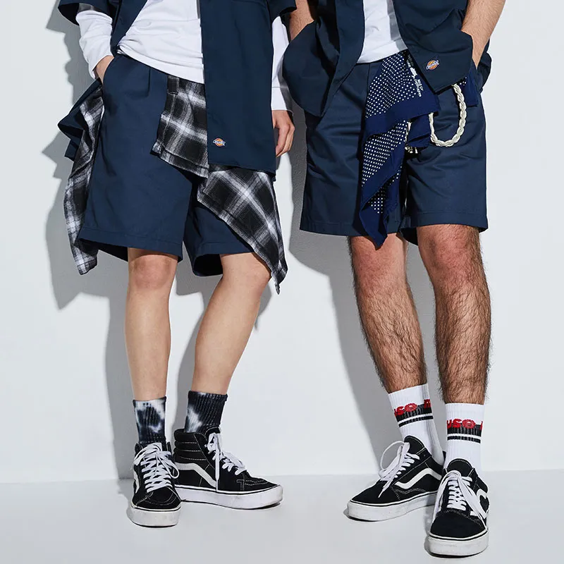 Wacko Maria X Dickies Casual Shorts Unisex Navy Blue-5
