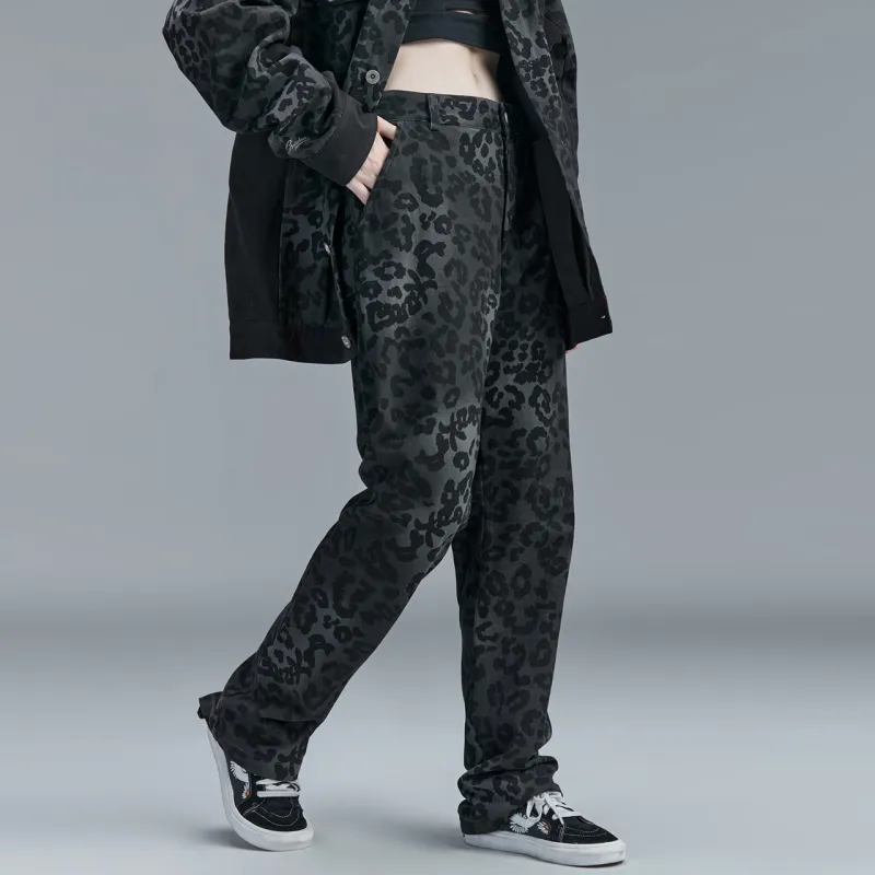Guuka Casual Pants Unisex Black-7
