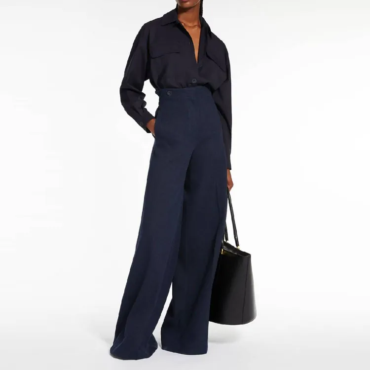 MaxMara Shirts Women's Dark Blue-2