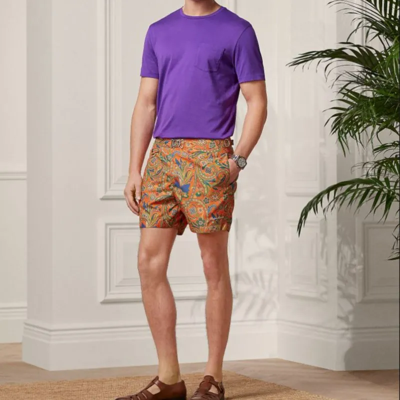 Polo Ralph Lauren SS23 T Shirt Men's Purple-1