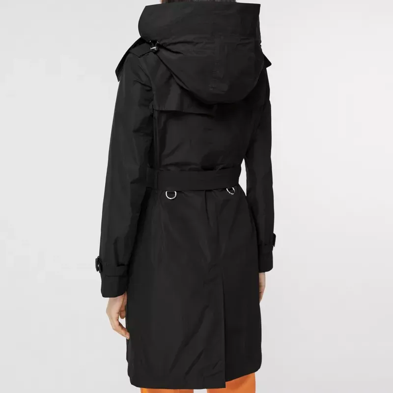 Burberry Gabardine weave Trench Coat-4