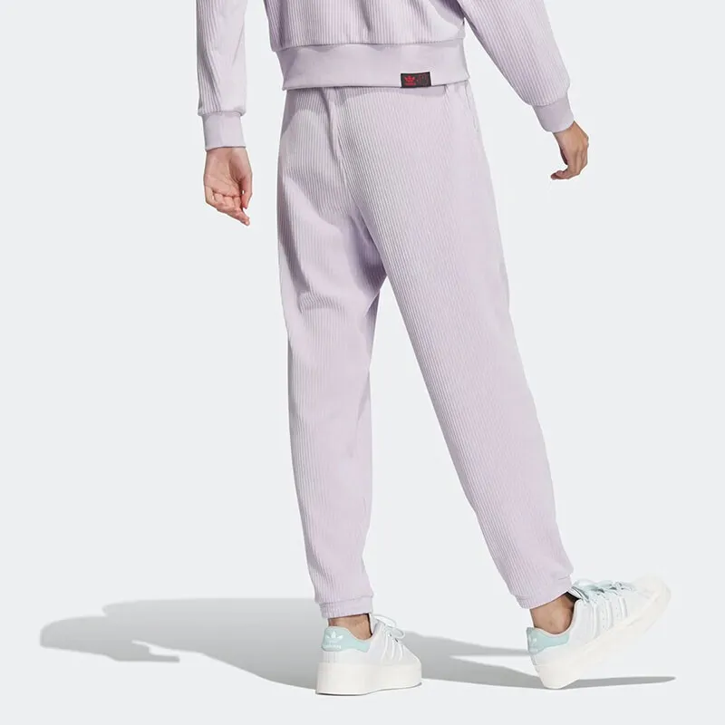 Adidas Originals Knitted Sweatpants Women's Light Purple-1