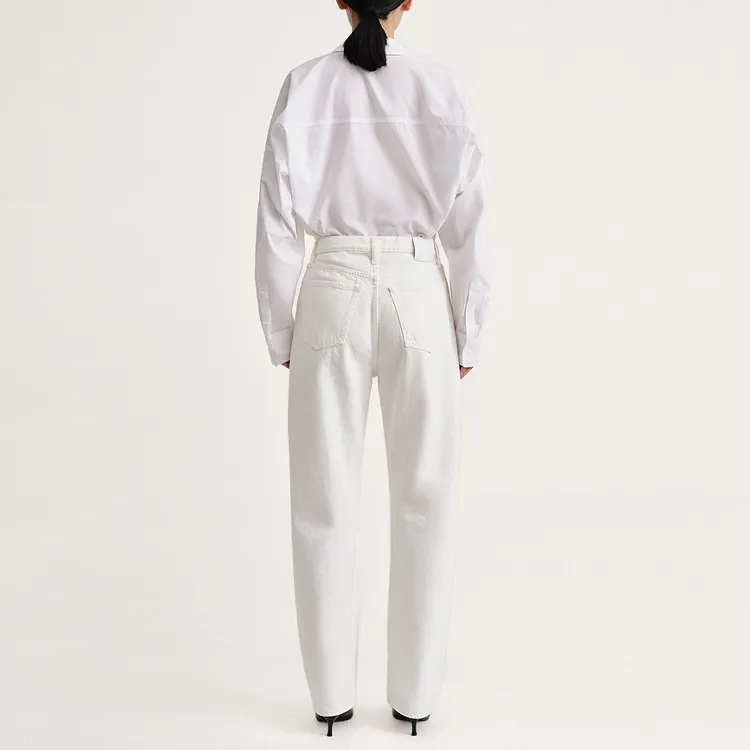 TOTEME Wide leg Organic cotton Jeans-1