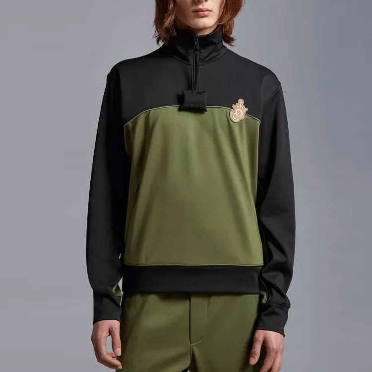 Jw Anderson X Moncler X JW Anderson Sweatshirts Unisex Dark Green-1