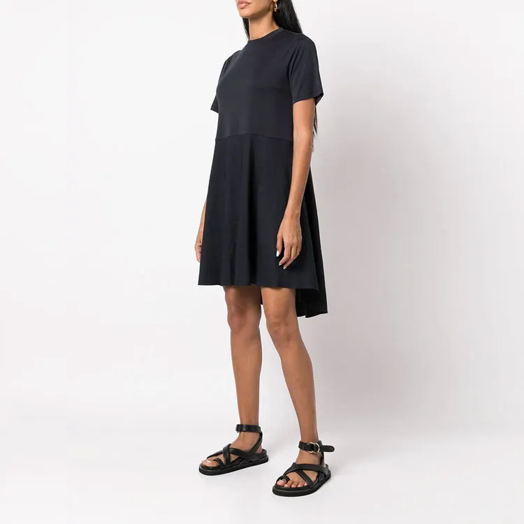 THEORY Short-Sleeved Dresses Women's Navy-2