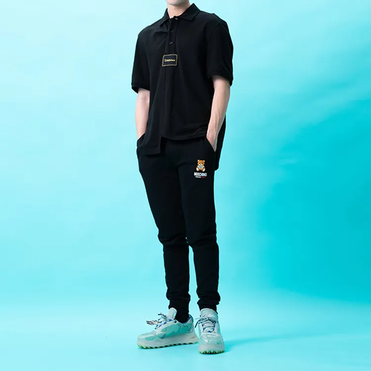 MOSCHINO Casual Pants Men Black-4