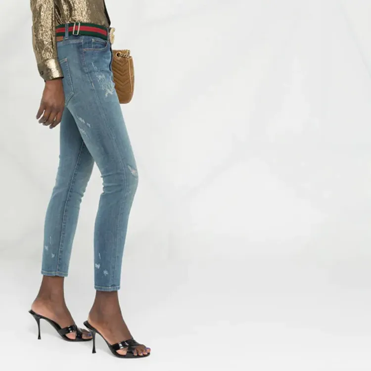 GUCCI Jeans Women's Blue-4