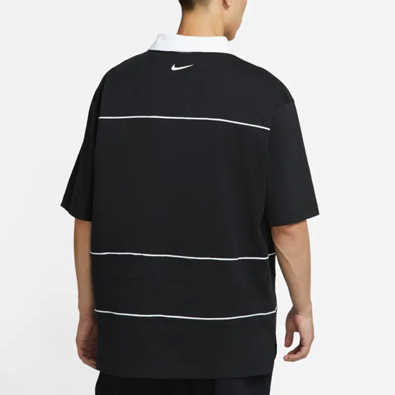 Nike Polo Shirts Men Black-4