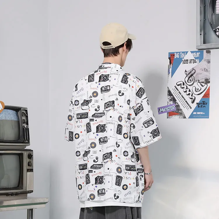 BIRDTALK Shirts Unisex White-4
