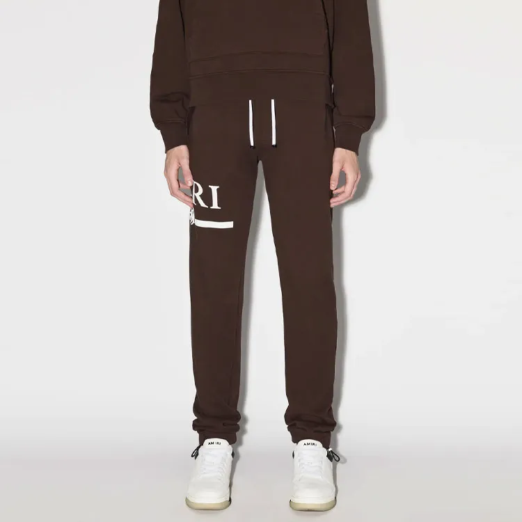 AMIRI Knitted Sweatpants Men Brown-1