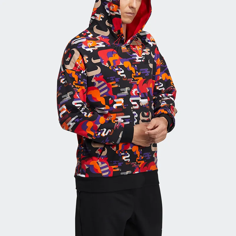 Adidas CNY Collection Sweatshirts Men Scarlet-5