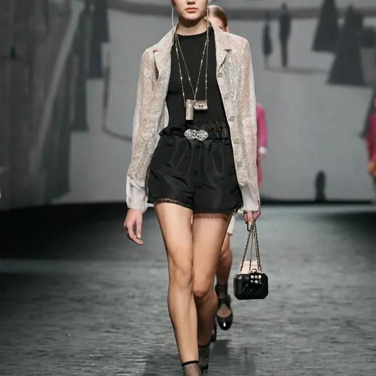 CHANEL 23 New Spring And Summer Arrivals Tank Tops Women's Black-2