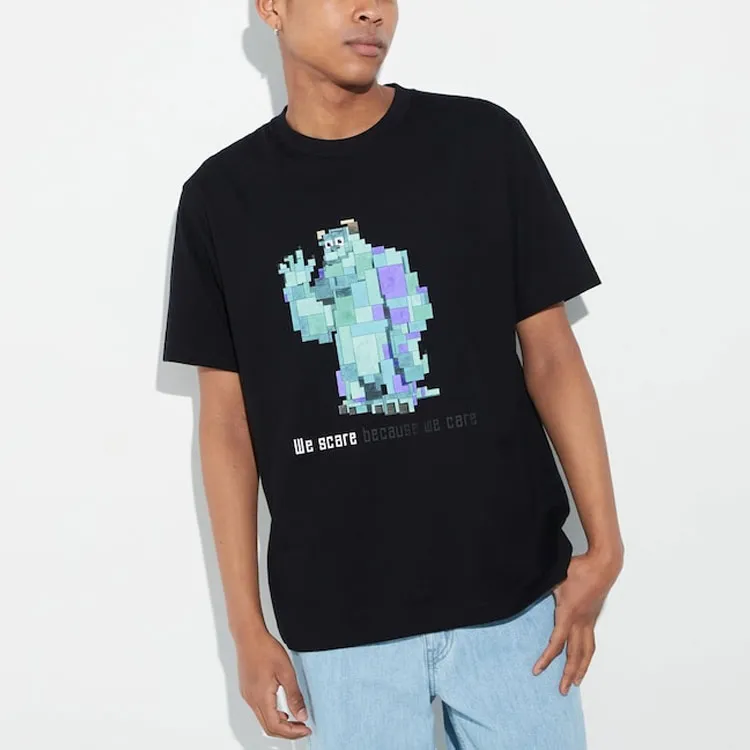 Disney X UNIQLO X Disney Co branded SS23 T Shirts Unisex Black-1