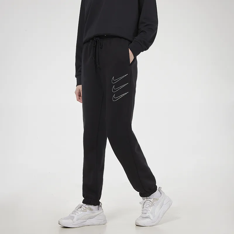 Nike Knitted Sweatpants Women's Black-5