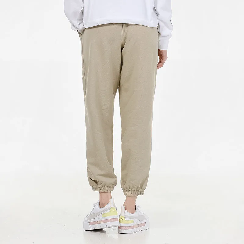 PUMA Sports Pants Women's Khaki-3