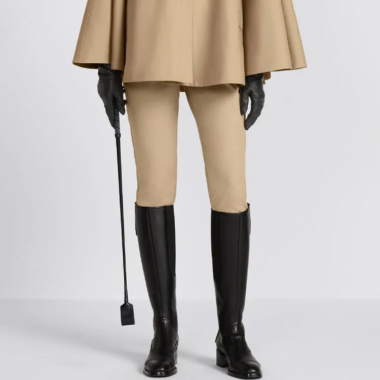 DIOR Straight Leg Tailored Trousers-3