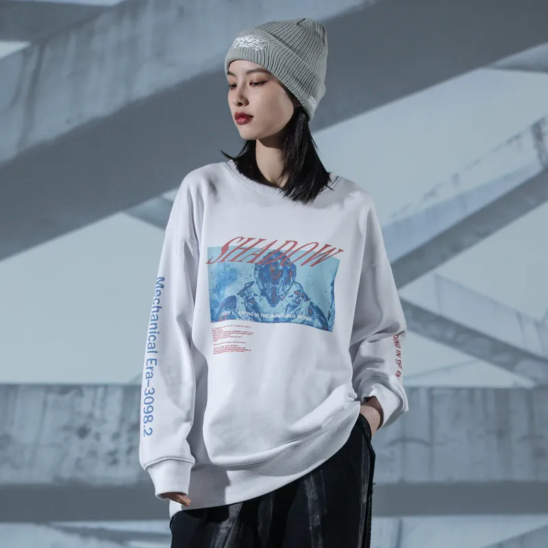 ENSHADOWER Sweatshirt Unisex White-2