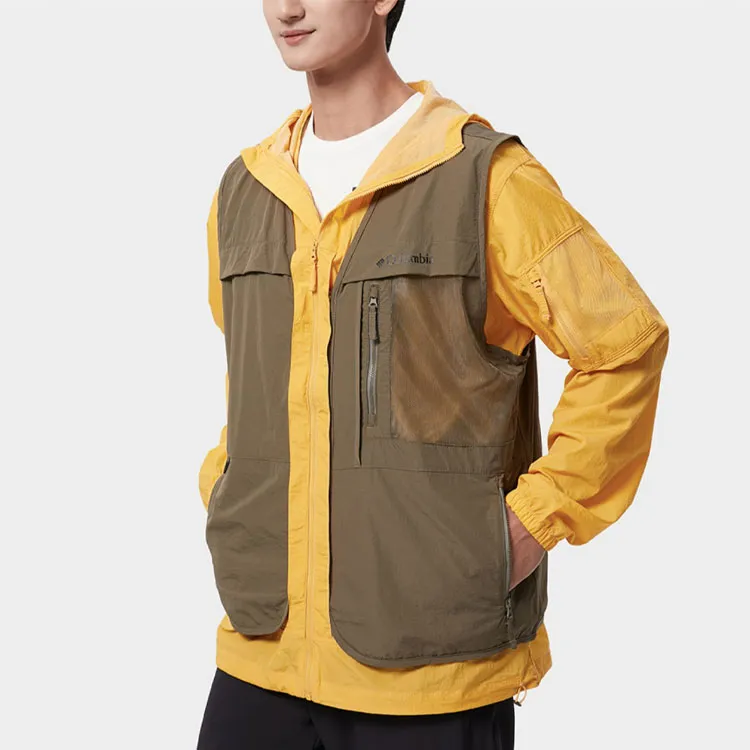 Columbia Vests Men Burnt Yellow 397-5