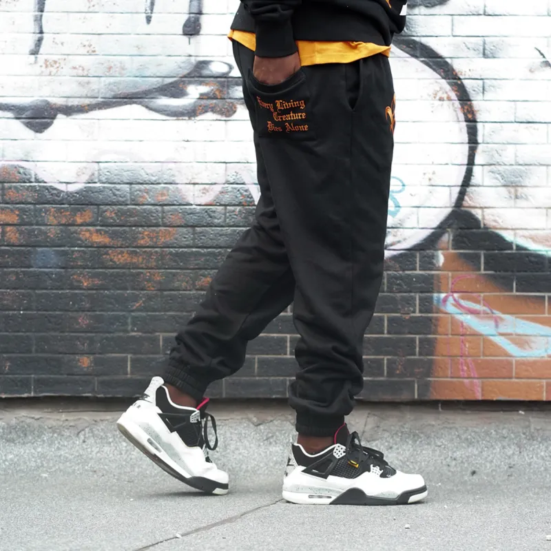 VLONE Gothic Alphabet Series Sweatpants Unisex-6