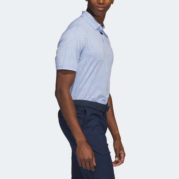 Adidas Free Shipping With AdiClub Go To Print Golf Polo Shirt-3