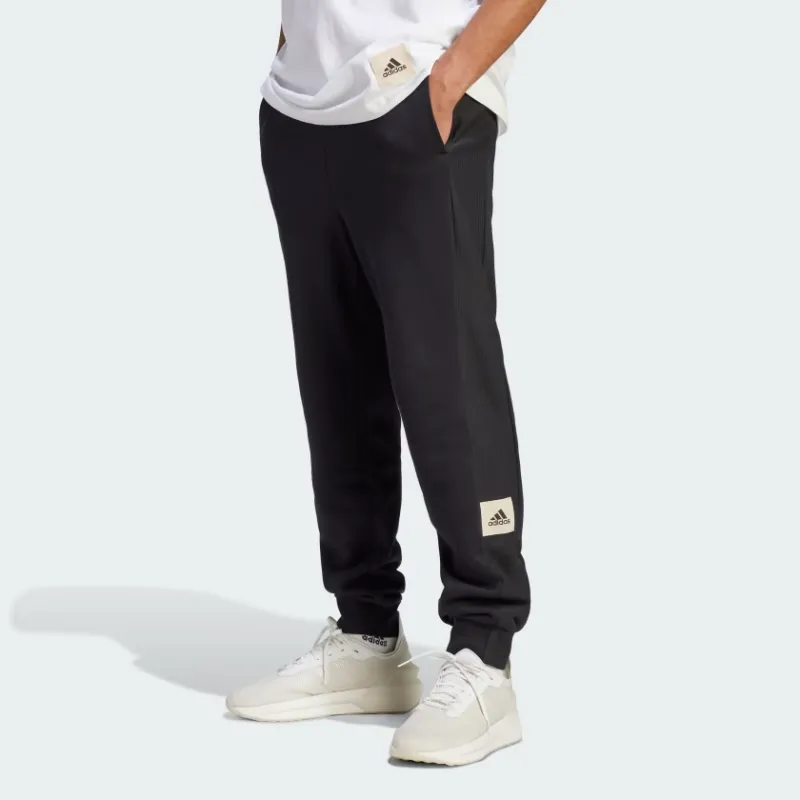 Adidas Lounge Knitted Sweatpants Men Black-1