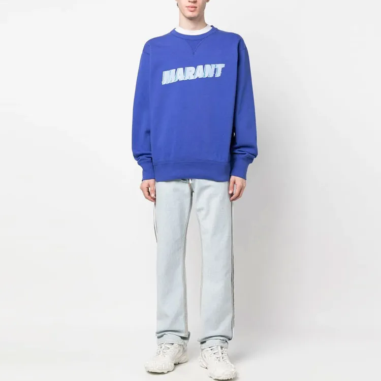 ISABEL MARANT Sweatshirts Men Blue-1
