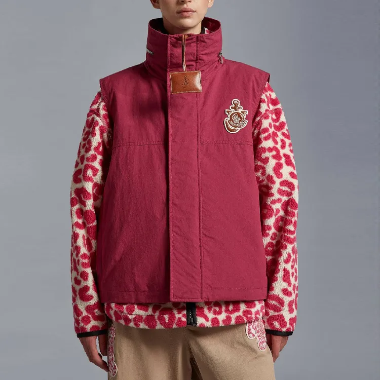 MONCLER GENIUS Moncler X Jw Anderson Logo Patch Sleeveless Jacket-3