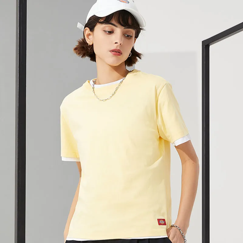 Dickies T Shirt Unisex Light Burnt Yellow-6