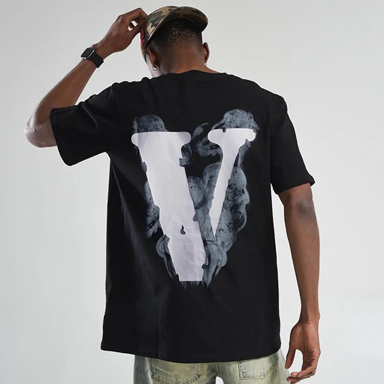 VLONE Big Logo Series T Shirt Unisex 2 Pack Black-7