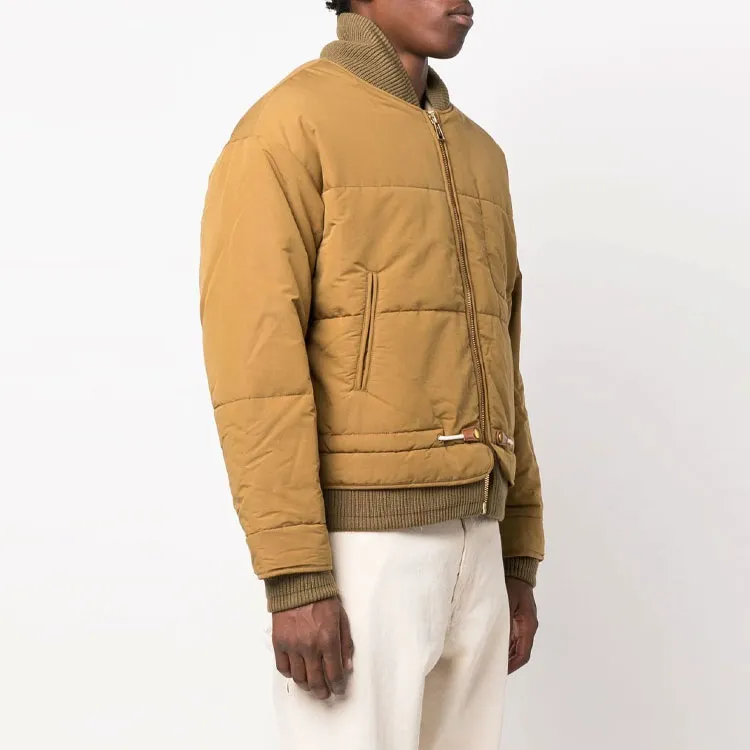 DIESEL Jackets Men Mustard Yellow-3