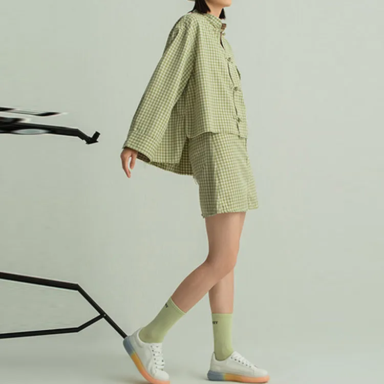 Lee Casual Short Skirts Women's Green-2