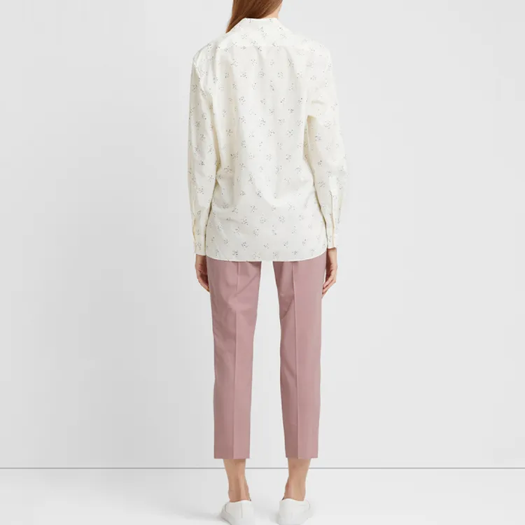 THEORY Casual Pants Women's Light Pink-1