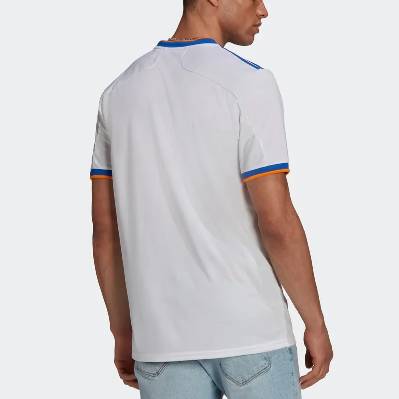 Adidas Real Madrid Soccer Jersey Men's White-4