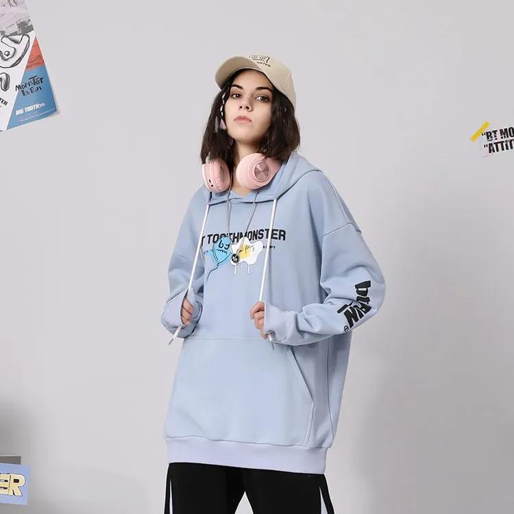 Bt Hooded Loose Fit Regular Sweatshirt Unisex-9